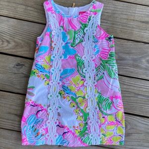 Lilly Pulitzer for Target Nosey Posie Shift Dress Size 5T
